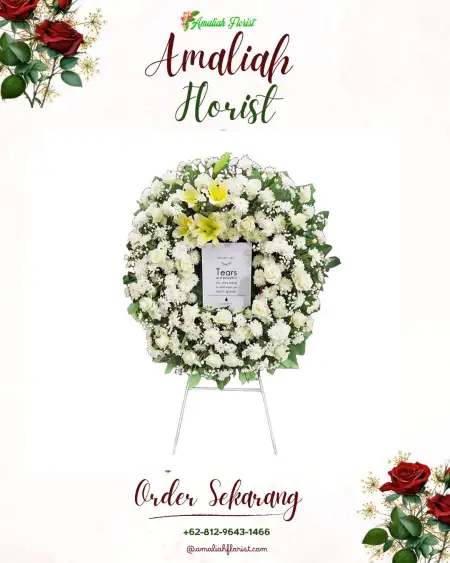Krans Bunga Duka Sumberanget